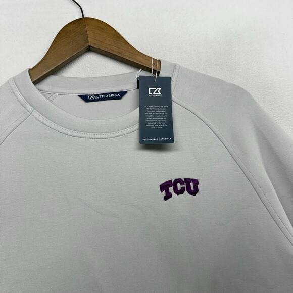 Texas Christian University Sweatshirt Men's Small Crewneck TCU Horned Frogs NEW - Picture 6 of 10
